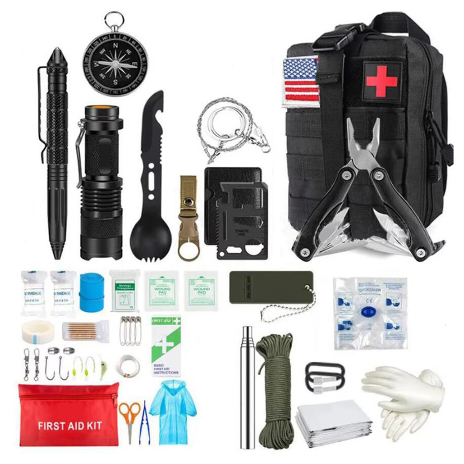 Bivy Bag Emergency - Kit de primeiros socorros de sobrevivência,