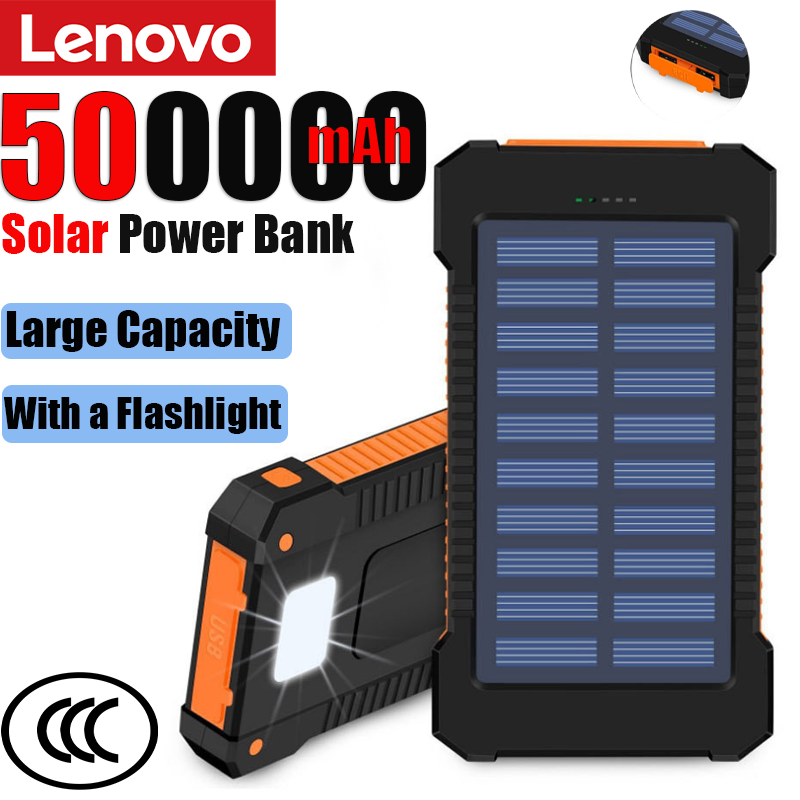 Solar Emergency Charger - Bateria Externa Portátil Solar de Grande