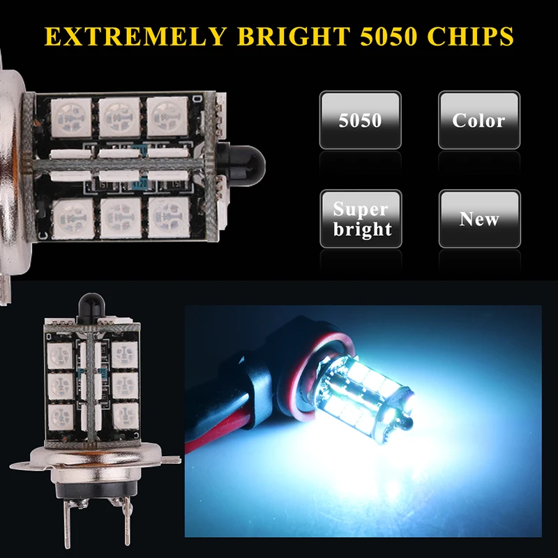 2 peças de lâmpadas LED RGB 88 - Sos Light Strobe avaliação e preço