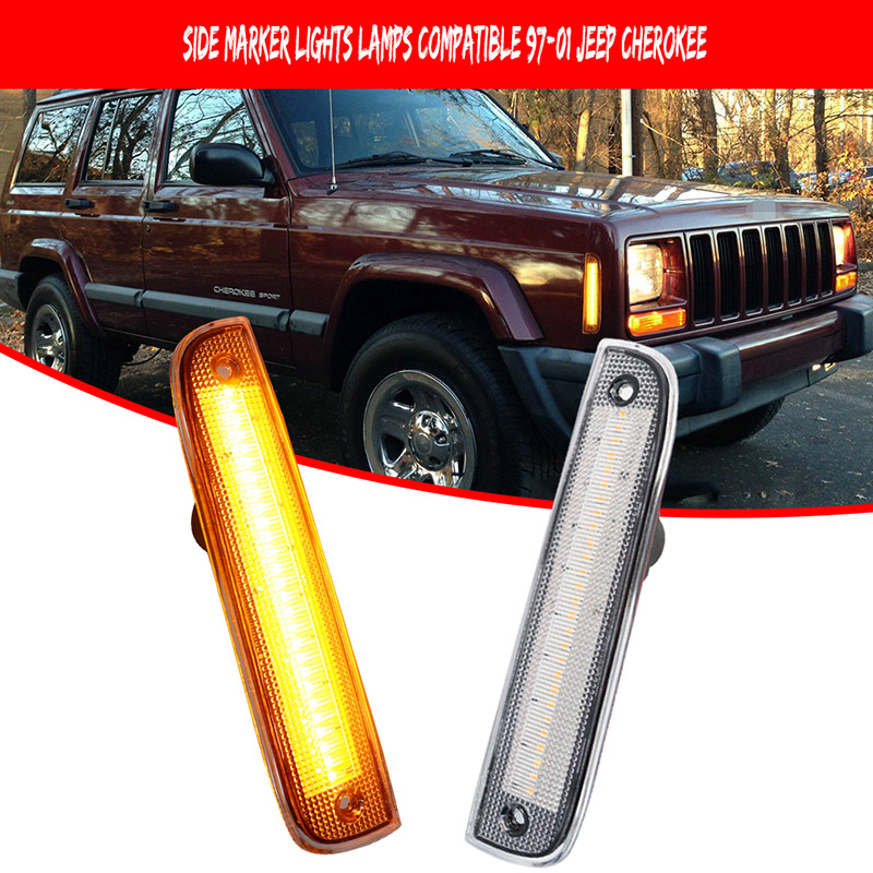 2 pçs âmbar/branco led amortec - Signal Flare Kit avaliação e preço