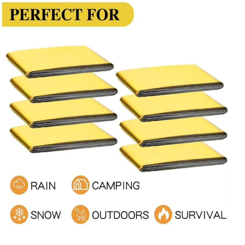 Cobertor de Resgate Portátil e - Survival Blanket Reflective avaliação e preço