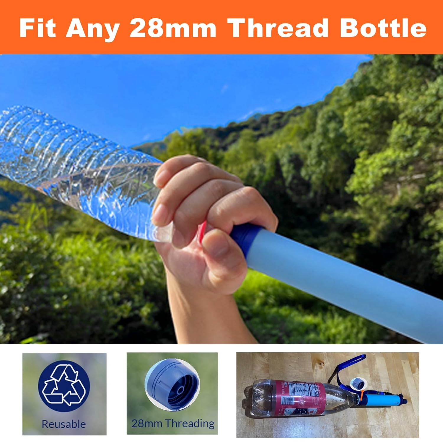 Filtro de Água Pessoal Portáti - Water Purification Straw avaliação e preço