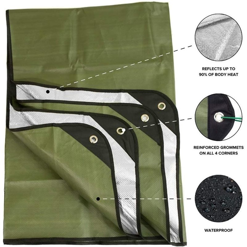 Lona Isolante Reutilizável, 21 - Survival Blanket Reflective avaliação e preço
