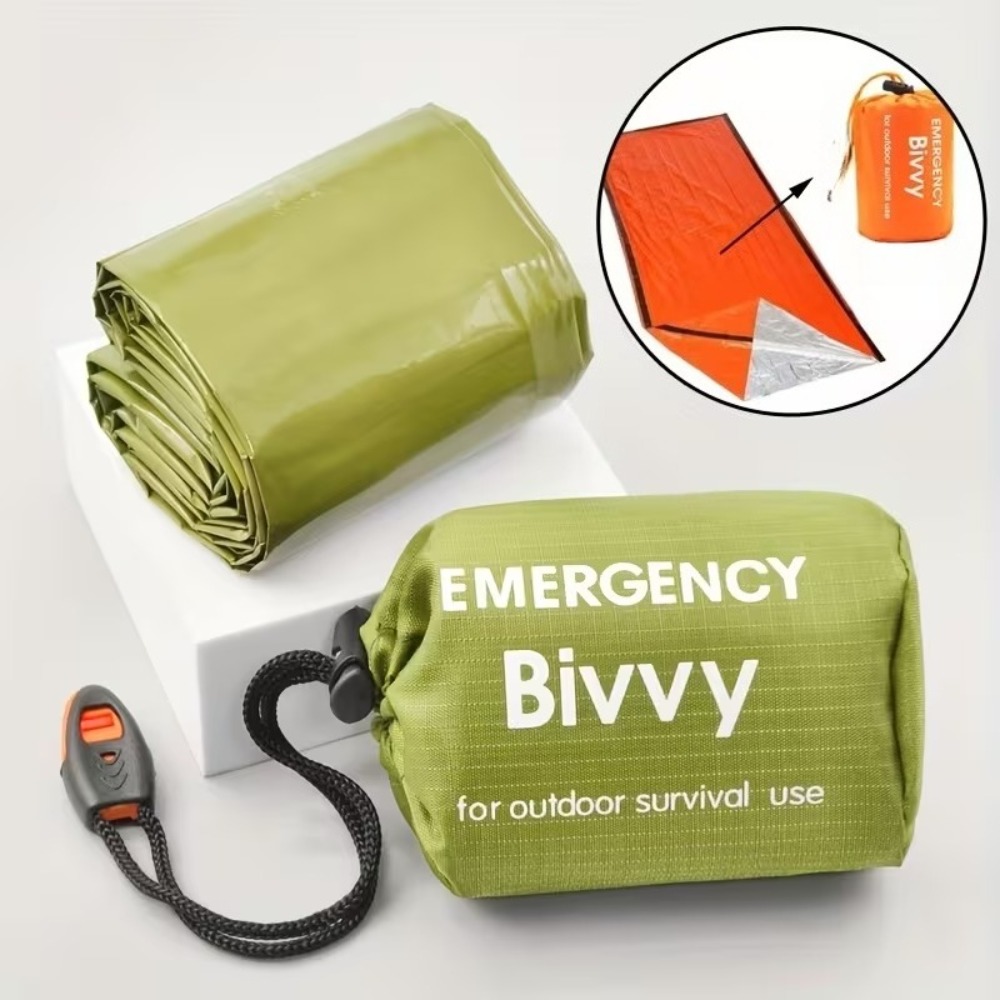 Kit de saco de dormir de emerg - Bivy Bag Emergency avaliação e preço