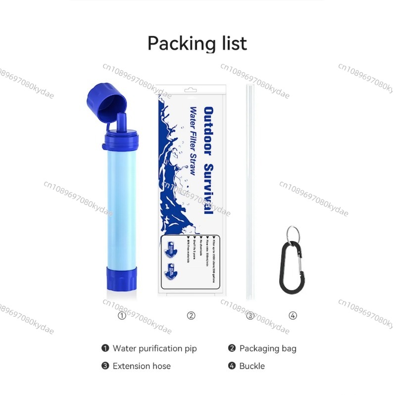 Equipamento de Purificação de  - Water Purification Straw avaliação e preço