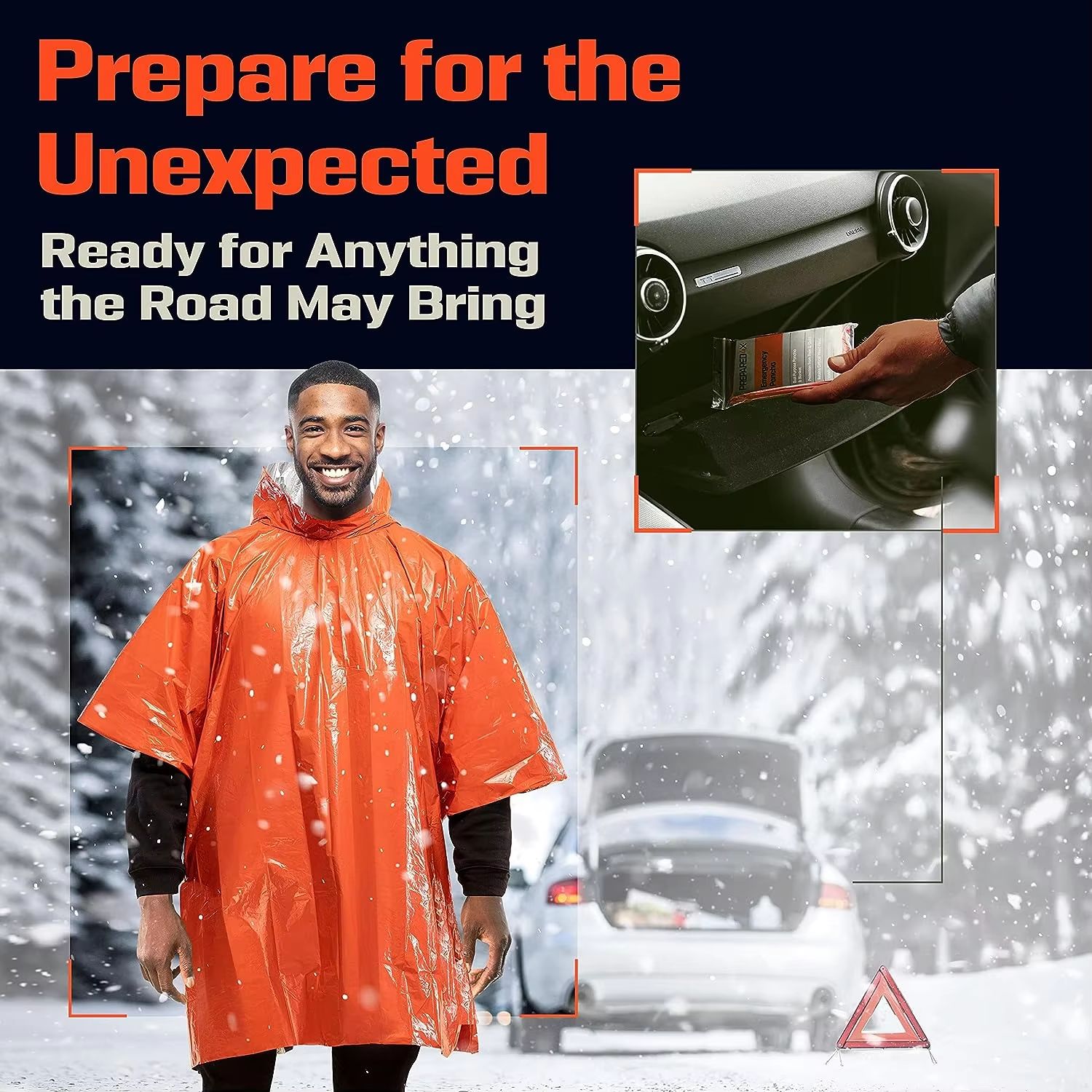 Poncho de Emergência para Chuv - Emergency Poncho Rain avaliação e preço
